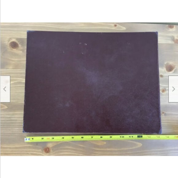 Vtg 1960s Scrapbook Album w/ Bird Cover Design Refillable Black Pages Ephemera - Picture 9 of 9